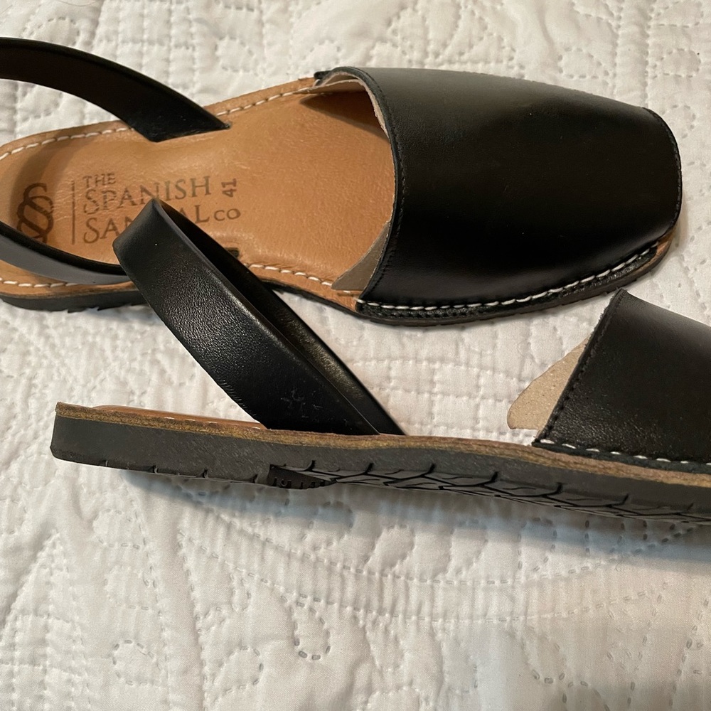 Spanish Sandal; black size EUR 41